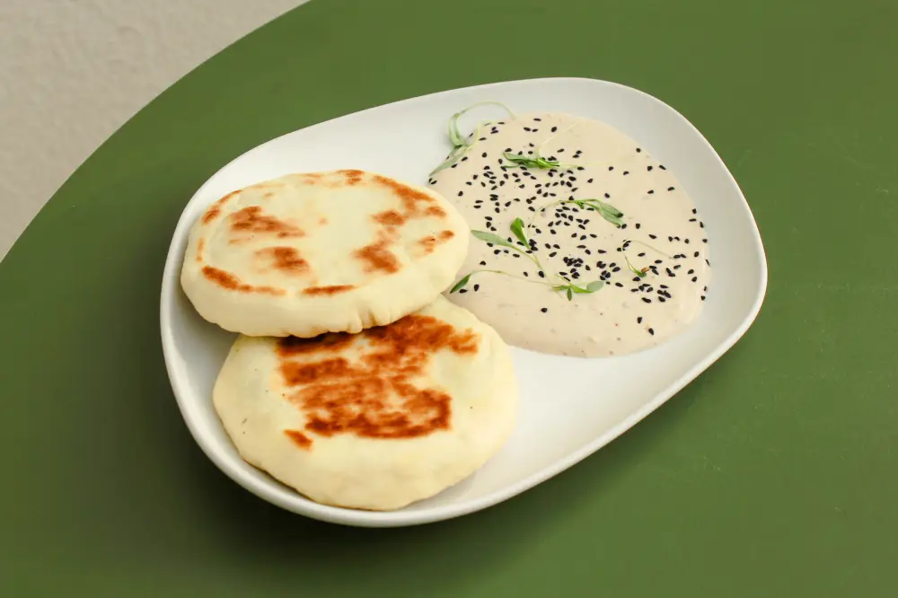 Potato and Spinach Murtabak