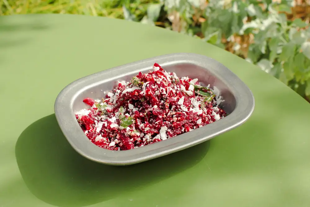 Beetroot and Coconut Salad