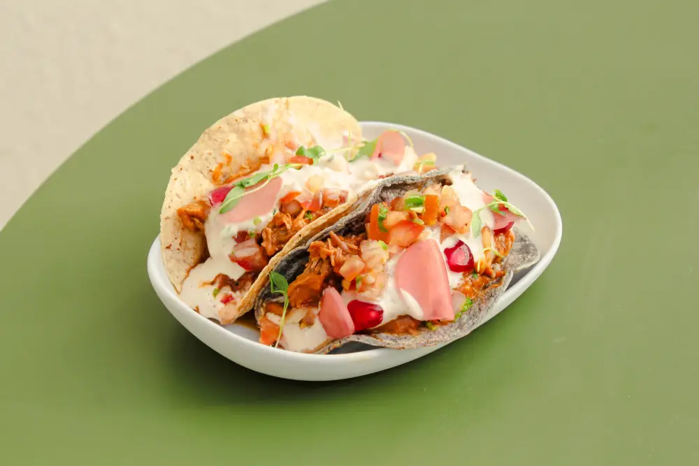 Lamb Taco with Smoked Yogurt