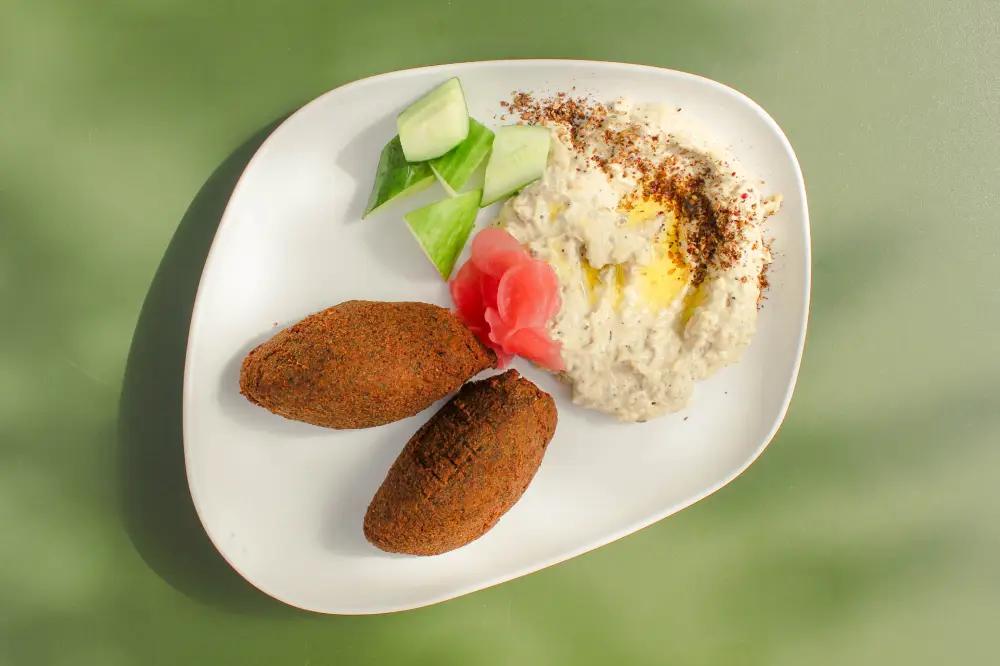 Stuffed Cheese Falafel